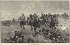Batalla de Tel-el-Kebir, la carga a punta de bayoneta